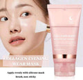 1pc Collagen Overnight Sleeping Mask, Deep Moisturizing Gel Face Mask, Hydrating Face Mask