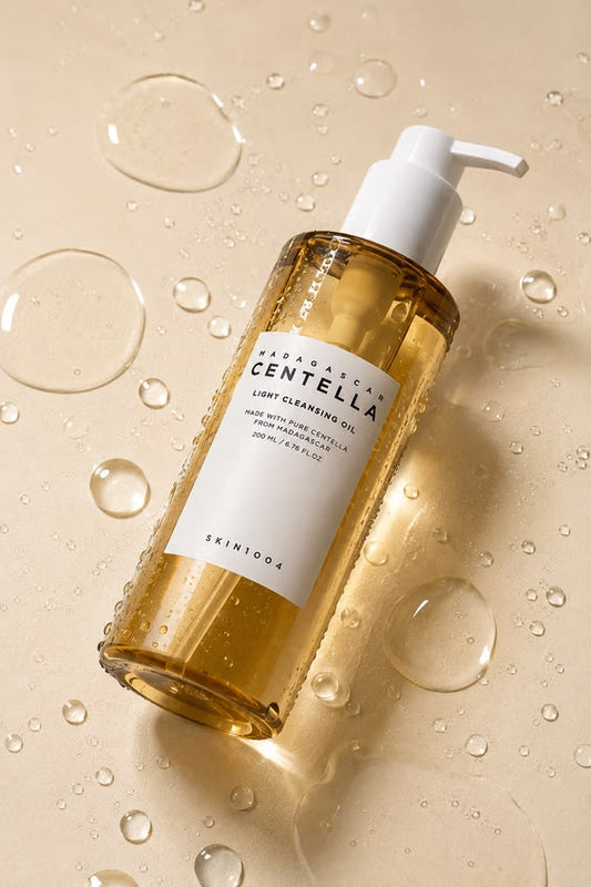 SKIN1004 Centella Light Cleansing Oil - Korean Gentle Double Face Cleanser